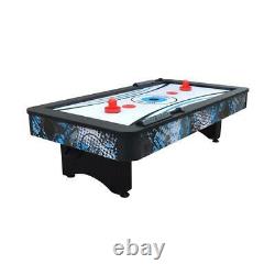 Crossfire 42 in. Tabletop Air Hockey Table with Mini Basketball Game