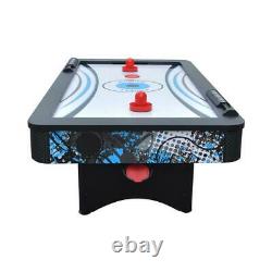 Crossfire 42 in. Tabletop Air Hockey Table with Mini Basketball Game