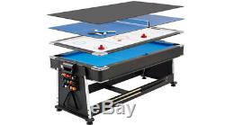 Deluxe Multi Games Table Pool, Air Hockey, Table Tennis