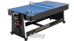 Deluxe Multi Games Table Pool, Air Hockey, Table Tennis