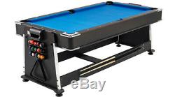 Deluxe Multi Games Table Pool, Air Hockey, Table Tennis