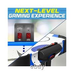 Durable Air Hockey Table with LED Score & Fast Puck Action, Fun for All