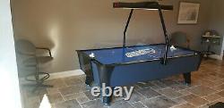 Dynamo Pro Style 8' Air Hockey Table / USED / overhead score light & shields