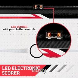 ESPN 5-Feet Air Hockey Table Powered LED Electronic Scorer Game Room Home Office