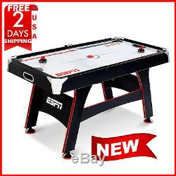 ESPN 5 Ft. Air Powered Hockey Table Electronic Scorer & Cover Belham Collection