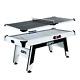 ESPN 6' Arcade Air Powered Hockey Table and Tennis Top 2-In-1, Combo Game Set, A