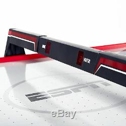 ESPN 60 Air Powered Hockey Table 2 Pucks Pushers Game Red Black Play New