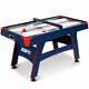 ESPN 60 Inch Air Powered Hockey Table with Overhead Electronic Scorer, UL Certif