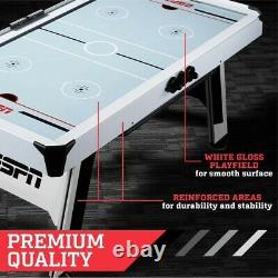 ESPN 72 Air Powered Hockey and Table Tennis Top with Bonus Dartboard Set