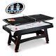ESPN 72 Inch Air Powered Hockey Table with Table Tennis Top In-Rail Scorer