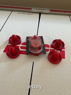 ESPN Air Hockey Game Table Red/White/Black (Pre-owned)