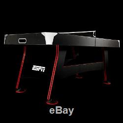 ESPN Air Powered Hockey Table With Table Tennis Top & In-Rail Scorer 72 Inch New