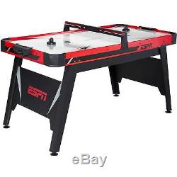 ESPN Air Powered Hockey Table with Overhead Electronic Scorer Game Room FUn Play
