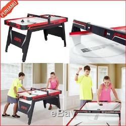 ESPN Air Powered Hockey Table with Overhead Electronic Scorer Game Room FUn Play
