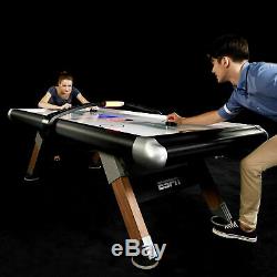 ESPN Belham Collection 8 Foot Air Powered Hockey Table Electronic Scorer & Cover