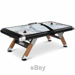 ESPN Belham Collection 8 Ft. Air Powered Hockey Table Electronic Scorer & Cover