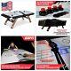 ESPN Belham Collection 8 Ft. Air Powered Hockey Table with Overhead Electronic