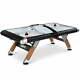ESPN Belham Collection 8 Ft. Air Powered Hockey Table with Overhead Electronic S