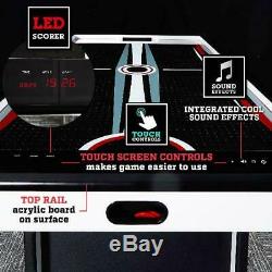 ESPN Premium 84 Inch Air Powered Hockey Table with LED Touch Screen Scorer