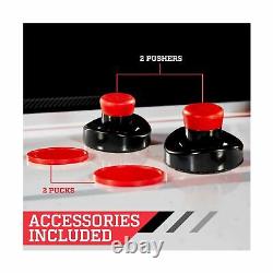 ESPN Sports Air Hockey Game Table Indoor Arcade Gaming Set with Electronic S