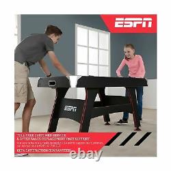 ESPN Sports Air Hockey Game Table Indoor Arcade Gaming Set with Electronic S