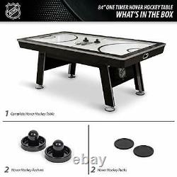 EastPoin 84 Full-Size One-Timer Indoor Hover Hockey Table Easy Setup with