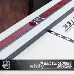 EastPoint Multi-Game Tables, Play 2-in-1 Air Hockey Table with 8, White