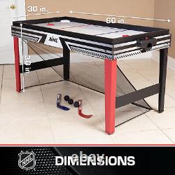 EastPoint Sports 60 Hat Trick 3-in-1 Hockey Table Hockey, Knock Hocke