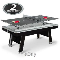 EastPoint Sports 80 NHL Air Powered Hockey Table with Table Tennis Top 2-In-One