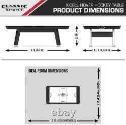 EastPoint Sports Ice Time X-Cell 84-inch Hover Hockey Glaze Tek Table MSRP $889