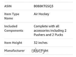 EastPoint Sports Ice Time X-Cell 84-inch Hover Hockey Glaze Tek Table MSRP $889