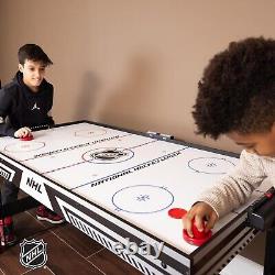 EastPoint Sports NHL 60 Hat Trick 3-in-1 Hockey Table Air, Knock, Knee Hockey