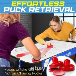 Elegant 40-Inch Air Hockey Game Table with Powerful 110V Motor & Accessories