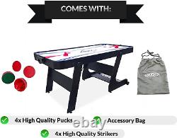 Eros 5.5-Foot Folding Air Hockey Table