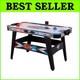 Exciting 54 Fire'n Ice LED Air Hockey Table with Light-Up Puck and Pushers