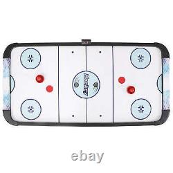 Face-Off 5-Foot Air Hockey Game Table for Family Game Rooms w Electronic Scoring