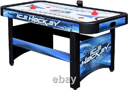 Face-Off 5-Foot Air Hockey Game Table for Family Game Rooms with Electronic Scor