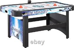 Face-Off 5-Foot Air Hockey Game Table for Family Game Rooms with Electronic Scor