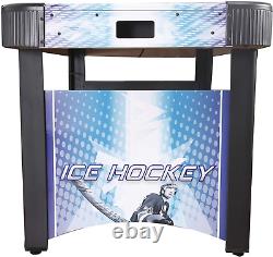 Face-Off 5-Foot Air Hockey Game Table for Family Game Rooms with Electronic Scor