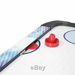Face-Off 5-Foot Air Hockey Game Table with Electronic Scoring