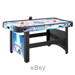 Face-Off 5 Ft. Air Hockey Game Table For Family Game Rooms With Electronic Scori