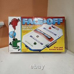 Faceoff Electronic Table Top Air Hockey Game. New Old Stock Never Used READ
