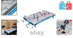 Family-Friendly 32 Rod Hockey Game Arcade Style with Mini Pucks & Scoreboard