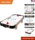 Family-Friendly 40-Inch Tabletop Air Hockey Game 2 Pushers & 3 Pucks Included