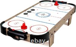 Family-Friendly 40-Inch Tabletop Air Hockey Game 2 Pushers & 3 Pucks Included