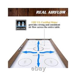Fast, Paced Air Hockey, 5' Table with Smooth Puck Movement & PVC Rails