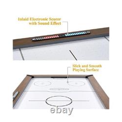 Fast, Paced Air Hockey, 5' Table with Smooth Puck Movement & PVC Rails