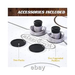 Fast, Paced Air Hockey, 5' Table with Smooth Puck Movement & PVC Rails