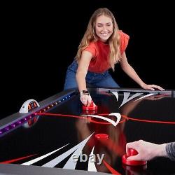 Fat Cat 7' LED Illuminated Indoor Air Hockey Table