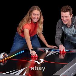 Fat Cat 7' LED Illuminated Indoor Air Hockey Table